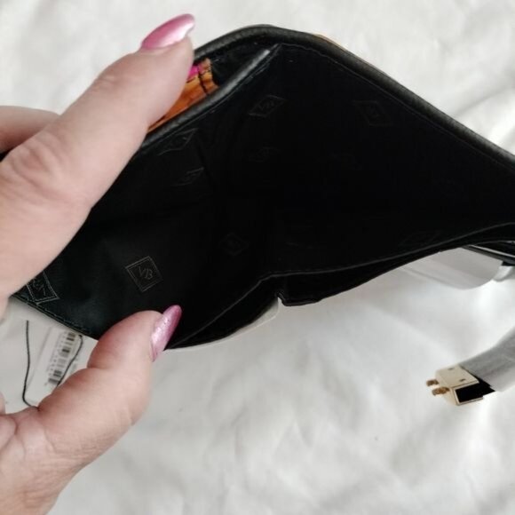 Vera Bradley Pushlock Wallet, Modern Lights - Picture 7 of 7